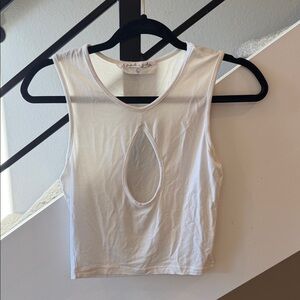 Emma and Sam White Top